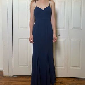 Fame and Partners Zyra dress, navy, size 4